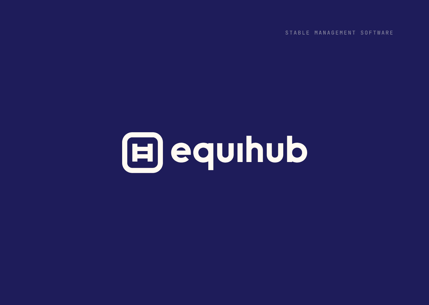 Logo lockup with tagline | Deep Navy