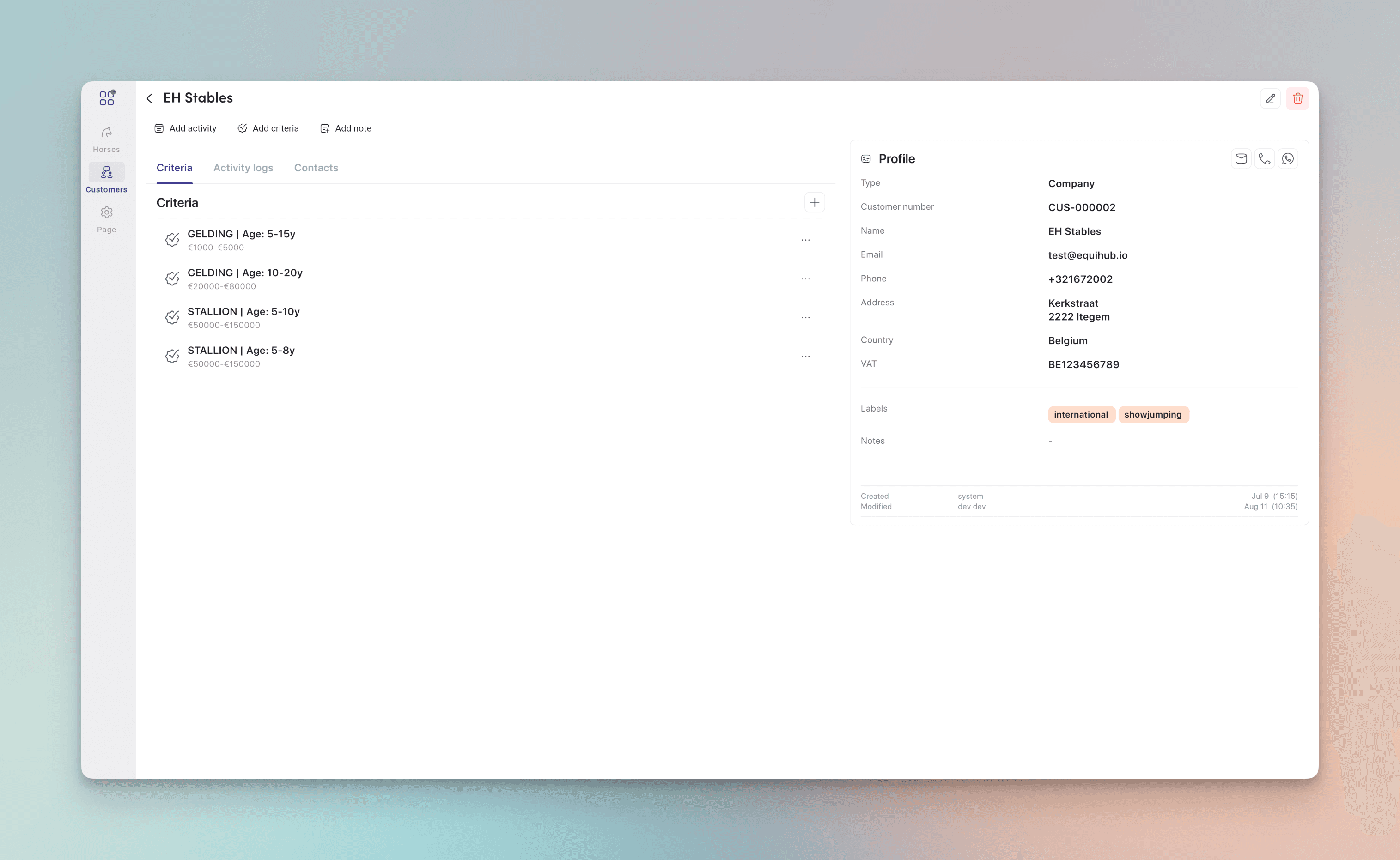 Introducing CRM in Equihub – Your Clients, Organized